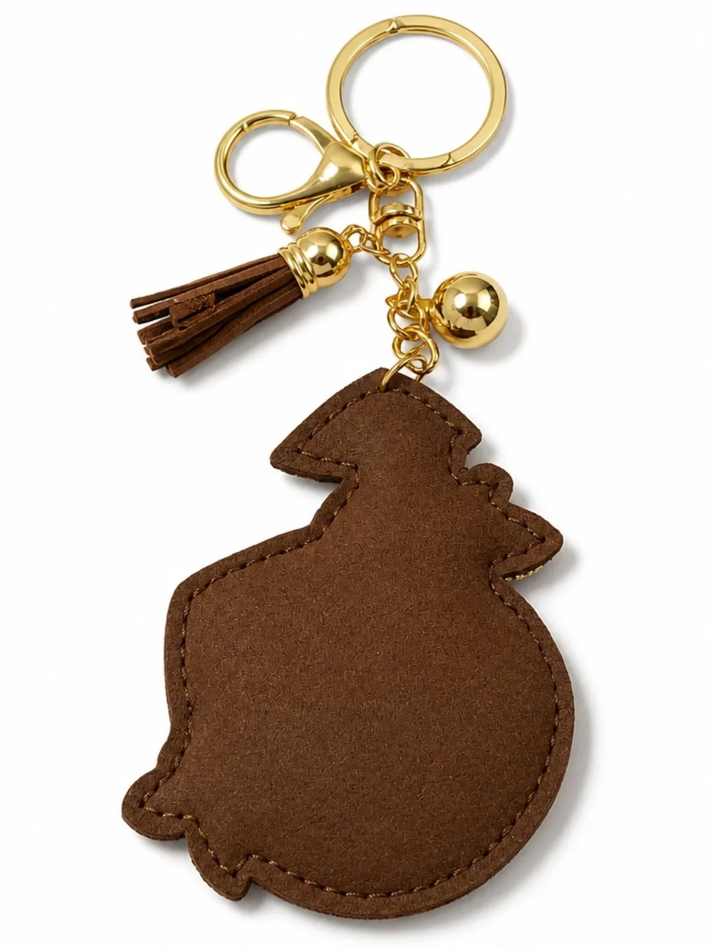 Rhinestone Coconut Cocktail Keyring bag backpack charm